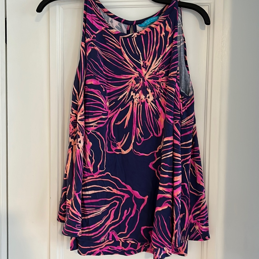 Tori Richard Honolulu tank top blouse, sz L